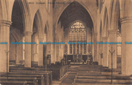 R166561 42219. Outwell. Parish Church. Interior. Bennett Bros. Photochrom - World