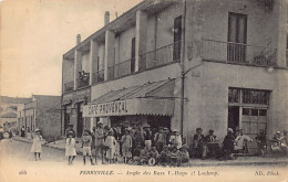 Tunisie - FERRYVILLE - Café Provençal - Angle Des Rues Victor Hugi Et Lockroy - Ed. ND Phot. Neurdein 255 - Tunisie