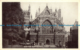 R165553 Exeter Cathedral West Front - World