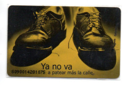 Chaussure Ya No Va  Télécarte Venezuela Phonecard (salon 612) - Venezuela