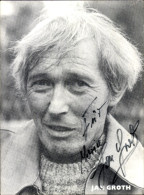 CPA Schauspieler Jan Groth, Portrait, Autogramm - Actors