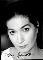 CPA Schauspielerin Ilona Grandke, Portrait, Autogramm - Actors