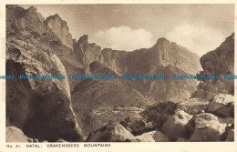 R166182 No. 21. Natal. Drakensberg Mountains. Union Of South Africa - Monde