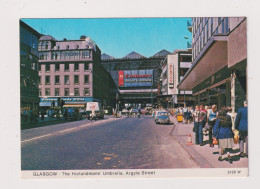 SCOTLAND - Glasgow Argyle Street Used Postcard - Lanarkshire / Glasgow