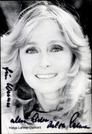 CPA Schauspielerin Helga Lehner-Dumont, Portrait, Autogramm - Acteurs
