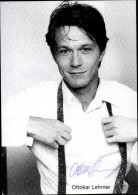 CPA Schauspieler Ottokar Lehrner, Portrait, Autogramm - Actors
