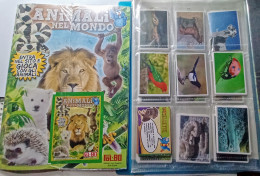 ANIMALI NEL MONDO Leone Scimmia Album Completo FOL. BO.2014 No Panini - Andere & Zonder Classificatie