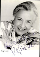 CPA Schauspielerin Regine Lutz, Portrait, Autogramm - Acteurs
