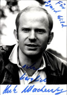 CPA Schauspieler Lutz Mackensy, Portrait, Autogramm - Actors
