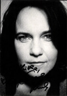 CPA Schauspielerin Caroline Link, Portrait, Autogramm, Regisseurin, Pünktchen Und Anton - Acteurs
