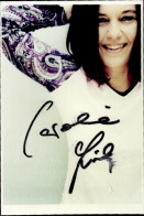 CPA Schauspielerin Caroline Link, Portrait, Autogramm, Regisseurin, Film Nirgendwo In Afrika - Actors