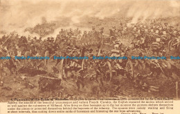 R166604 4. Panorama Of The Battle Of Waterloo. English Brigades. Desaix. Butte D - World