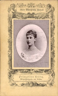 Passepartout CPA Princesse Hilda, Erbgroßherzogin Von Baden, Portrait - Familles Royales