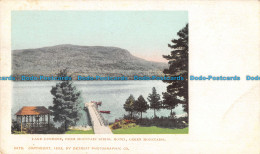 R166614 Lake Dunmore From Mountain Spring Hotel. Green Mountains. 1903. Detroit - World