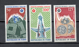 TCHAD  PA N° 69 à 71   NEUFS SANS CHARNIERE  COTE  5.00€   EXPOSITION OSAKA JAPON - Tschad (1960-...)