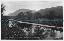 R165602 The River Eachaig On The Road To Glen Masson. Valentine. RP - World