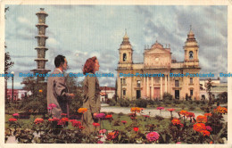 R166615 Flowers. Cathedral. City Of Guatemala. Flying Clippers. U. S. A. LAD - World