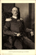 CPA Grand-duc Friedrich II. Von Baden, Sitzportrait In Uniform - Familles Royales