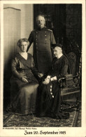 CPA Grand-duc Friedrich II. Von Baden, Grande-Duchesse Hilda, Luise Von Bade - Familles Royales