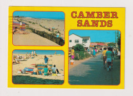 ENGLAND - Camber Sands Multi View Used Postcard - Autres & Non Classés