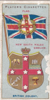 1 New South Wales, Australia - Countries Arms & Flags 1905 - Players Cigarette Cards - Antique - Player's