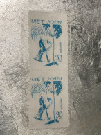 VIET NAM Stamps PRINT ERROR-1981-(tem In Lõi In Chai Rang-no384--30xu )2-STAMPS-vyre Rare - Vietnam
