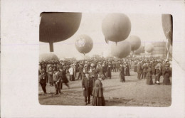 Photo CPA Zürich, Gordon Bennett Wettfahrt 1909, Ballons Auf Dem Flugplatz, Zuschauer - Altri & Non Classificati