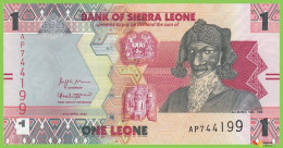 Voyo SIERRA LEONE 1 Leone 2022 P34 B129 AP UNC - Sierra Leone