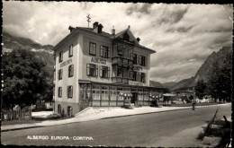 CPA Cortina D'Ampezzo Veneto, Hotel Albergo-Europa - Altri & Non Classificati