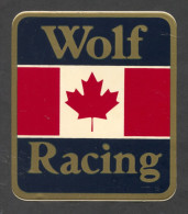 Walter Wolf  Canada Formula 1 Racing Grand Prix,  Sticker Autocollant - Autocollants