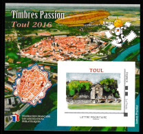 Bloc FFAP Timbres Passion N° 11  - TOUL 2016 - FFAP