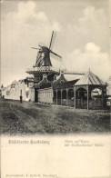 CPA Düsseldorf Am Rhein, Industrie Und Gewerbeausstellung 1902, Blick Auf Kairo, Holländische Mühle - Other & Unclassified