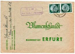 DR 1937, Landpost Stpl. HEMM über Basbeck Auf Brief M. 2x6 Pf. - Lettres & Documents
