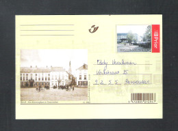 Postkaart - Carte Postale - Postcard  WERVIK - Sint-Maertensplaats En Gemeentehuis (705) - Cartes Postales 1951-..