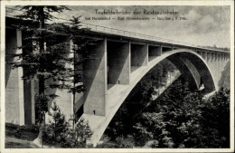 CPA Hermsdorf In Thüringen, Teufelstalbrücke Der Reichsautobahn - Autres & Non Classés
