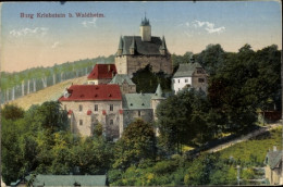CPA Kriebstein In Sachsen, Burg Kriebstein Bei Waldheim - Andere & Zonder Classificatie