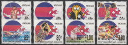 1989 New Zealand 14th Commonwealth Games In Auckland Set And Minisheets (** / MNH / UMM) - Andere & Zonder Classificatie