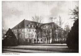 Erlangen, Studentenhaus, 1932 Gebr. Sw-AK. - Autres & Non Classés