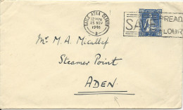 Irland 1946, 2 1/2 P. Auf Brief N. Aden. Destination!  - Other & Unclassified