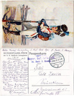 Bayern 1917, FP-Farb-AK Des Bayer. Inf. Leib-Rgt. N. München - Feldpost (postage Free)