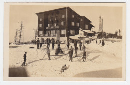 Steiermark, Hotel Bürgeralpe M. Ski Betrieb, Gebr. Sw-Foto AK V 1928. #2397 - Autres & Non Classés