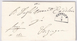 Bayern 1841, HKS Gaybach, Gaibach, Brief N. Kitzingen In Luxus Erhaltung! #477 - Lettres & Documents