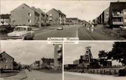 CPA Marten Dortmund Im Ruhrgebiet, Germania-Siedlung, Zeche, Straßenpartie - Other & Unclassified
