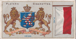 47 Hesse - Countries Arms & Flags 1905 - Players Cigarette Cards - Antique - Player's