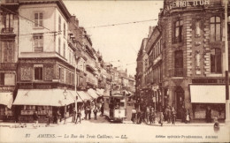 CPA Amiens Somme, La Rue Des Rois Cailloux - Autres & Non Classés