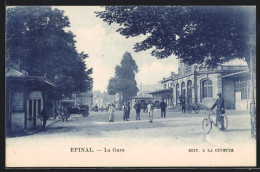 CPA Epinal, La Gare  - Epinal