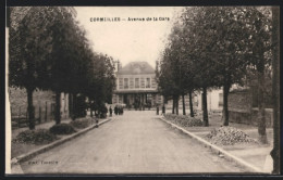 CPA Cormeilles, Avenue De La Gare  - Other & Unclassified