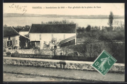 CPA Vauréal, Inondations De 1910, Vue Générale De La Plaine De Ham  - Vauréal