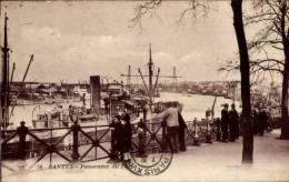 CPA Nantes Loire Atlantique, Hafen, Panorama - Other & Unclassified