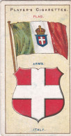 11 Italy - Countries Arms & Flags 1905 - Players Cigarette Cards - Antique - Player's